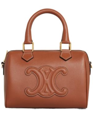 Celine Small Boston - Brown
