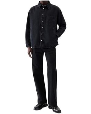 Jacquemus Collared Coat - Black