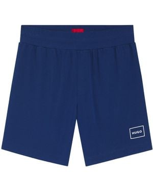 BOSS Logo Detail Shorts - Blue