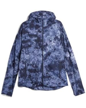 Y-3 Hooded Running Jacket - Blue