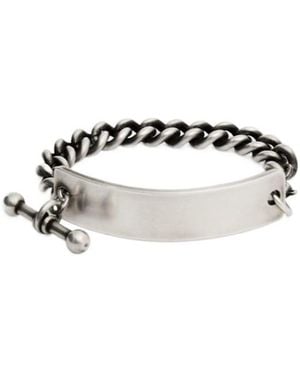 Ann Demeulemeester Doa Chain Bracelet - Metallic