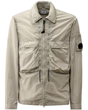 C.P. Company Chrome-R Shirt Jacket - Grey