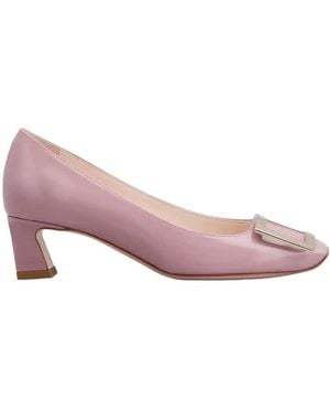 Roger Vivier Trompette Logo Heels - Pink