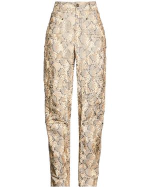 Isabel Marant Corduroy Straight-Leg Trousers - Natural