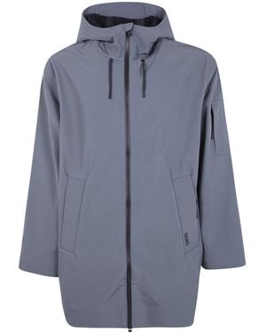 Rains Suva Vision Softshell Hooded Raincoat - Blue