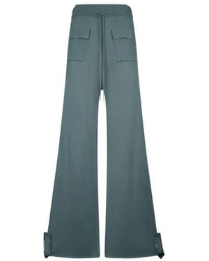 Liu Jo Drawstring-Waistband Track Trousers - Blue