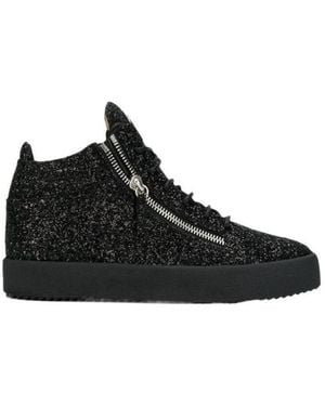 Giuseppe Zanotti Sequined Trainers - Black