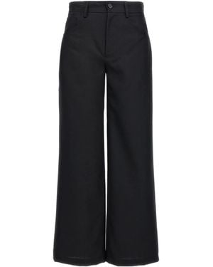 Séfr Straight Leg Trousers - Black