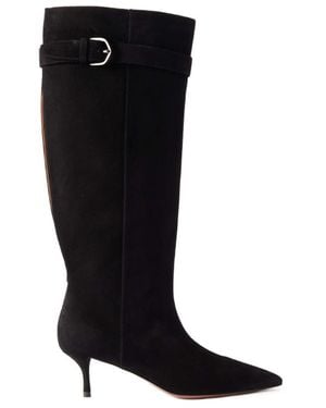 Alaïa Digging And Cutting Detail Boots - Black