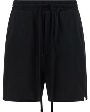 Thom Krom 513 Asymmetric Bermuda Shorts - Black