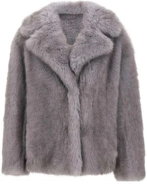 Stand Studio Valentina V-Neck Jacket - Gray