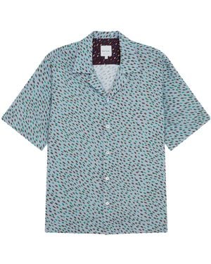 Paul Smith Short Sleeve Shirt - Blue