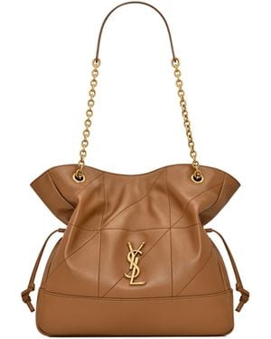 Saint Laurent Jamie Small Shoulder Bag - Brown