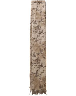 Uma Wang Printed Scarf - White