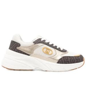 Liu Jo Lj01 Logo-Detail Sneakers - White