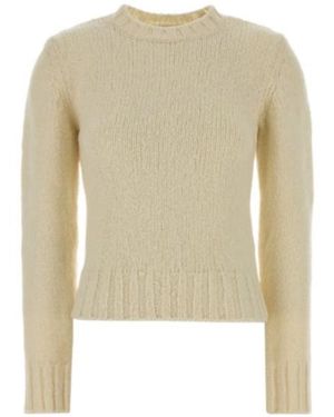 A.P.C. Long Sleeve Crewneck Jumper - Natural