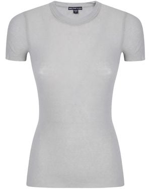 James Perse Short-Sleeved T-Shirt - Grey