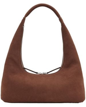 Marge Sherwood Nubuck Shoulder Bag - Brown
