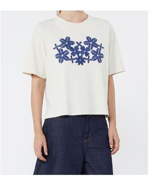 Weekend by Maxmara Wkdsabato Crewneck T-Shirt - Blue