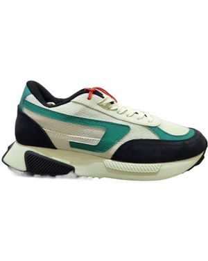 DIESEL Laced Trainers - Green