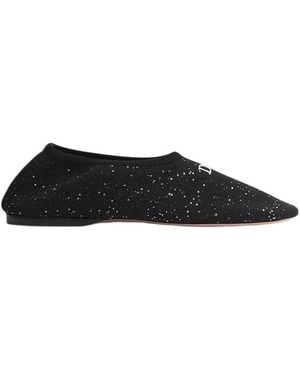 Dior Knit Flat - Black