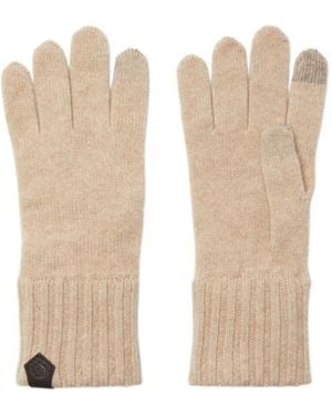 Loro Piana English Gloves - White