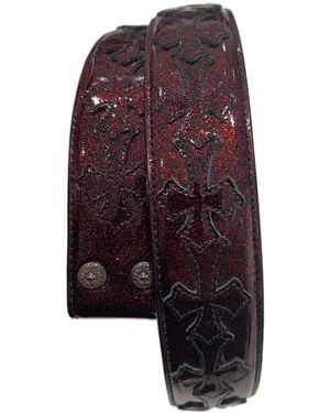 Chrome Hearts Printed Starry Sky Belt - Red