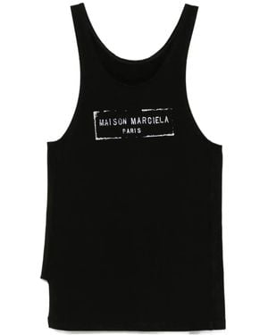 Maison Margiela Viscose Top - Black