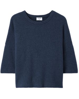 Filippa K Relaxed Knit T-Shirt - Blue