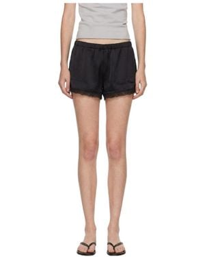 Marissa Chiara Elastic Waist Shorts - Black