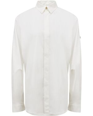 Moncler X Willow Smith Long Sleeve Cotton Shirt - White
