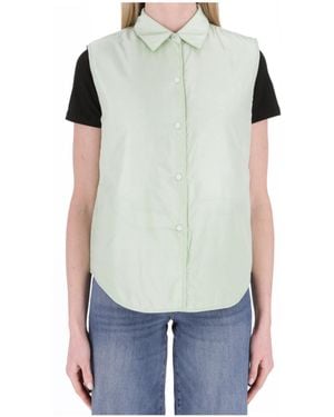 Aspesi Quilted Blazer - Blue