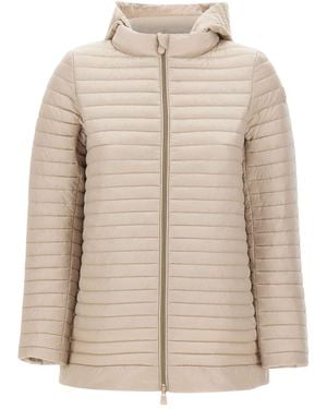 Save The Duck Alima Puffer Jacket - Natural
