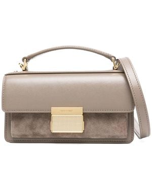 Golden Goose Small Venezia Suede-Panelled Tote Bag - Metallic