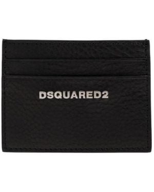 DSquared² Twin Credit Card Holder - Black