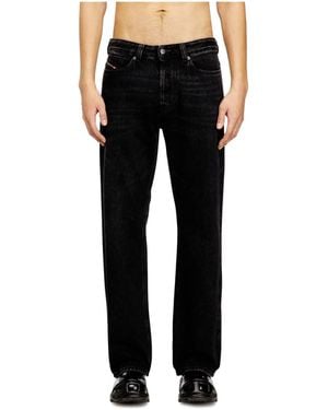 DIESEL Versatile Wide-Leg Jeans - Black