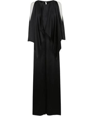 Pinko Draped Two-Piece Suit - Black