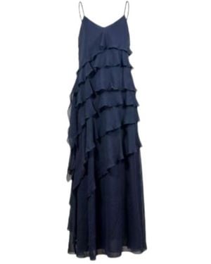 Antonelli Sleeveless Dress - Blue