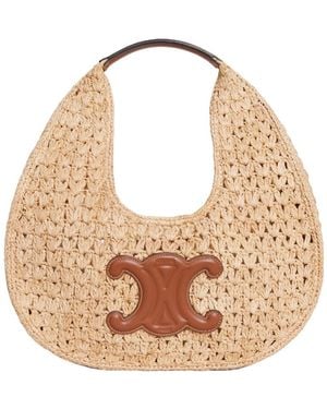 Celine Classic Panier Hobo Bag - Natural