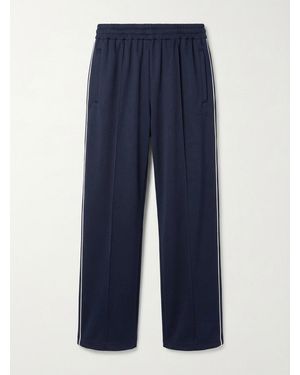Gucci Technical Jersey Pant With Embossed Logo - Blue