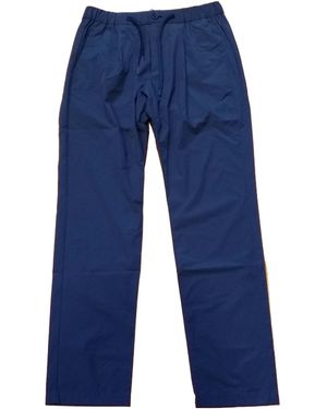 Herno Straight-Leg Drawstring Trousers - Blue