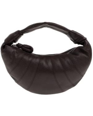 Lemaire Fortune Croissant Mini Top Handle Bag - Black