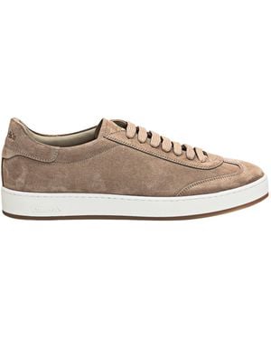 Church's Round-Toe Lace-Up Sneakers - Brown