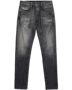 DIESEL Slim-Cut D-Strukt Joggjeans - Grey