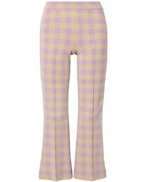 High Sport Comfortable Cropped Trousers - Pink