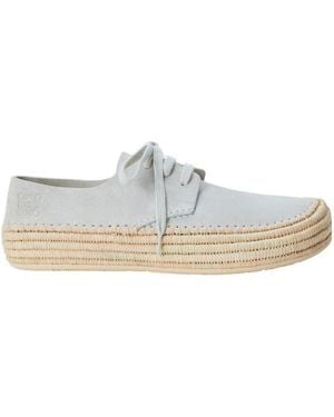Loewe Rio Lace-Up Shoes - White
