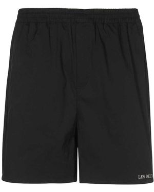 Les Deux Elastic Waist Shorts - Black