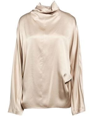 Brunello Cucinelli Silk Tops - Natural