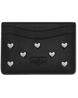 Ganni Bou Card Holder - Black