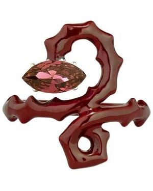 Bea Bongiasca Baby Spine Ring - Red